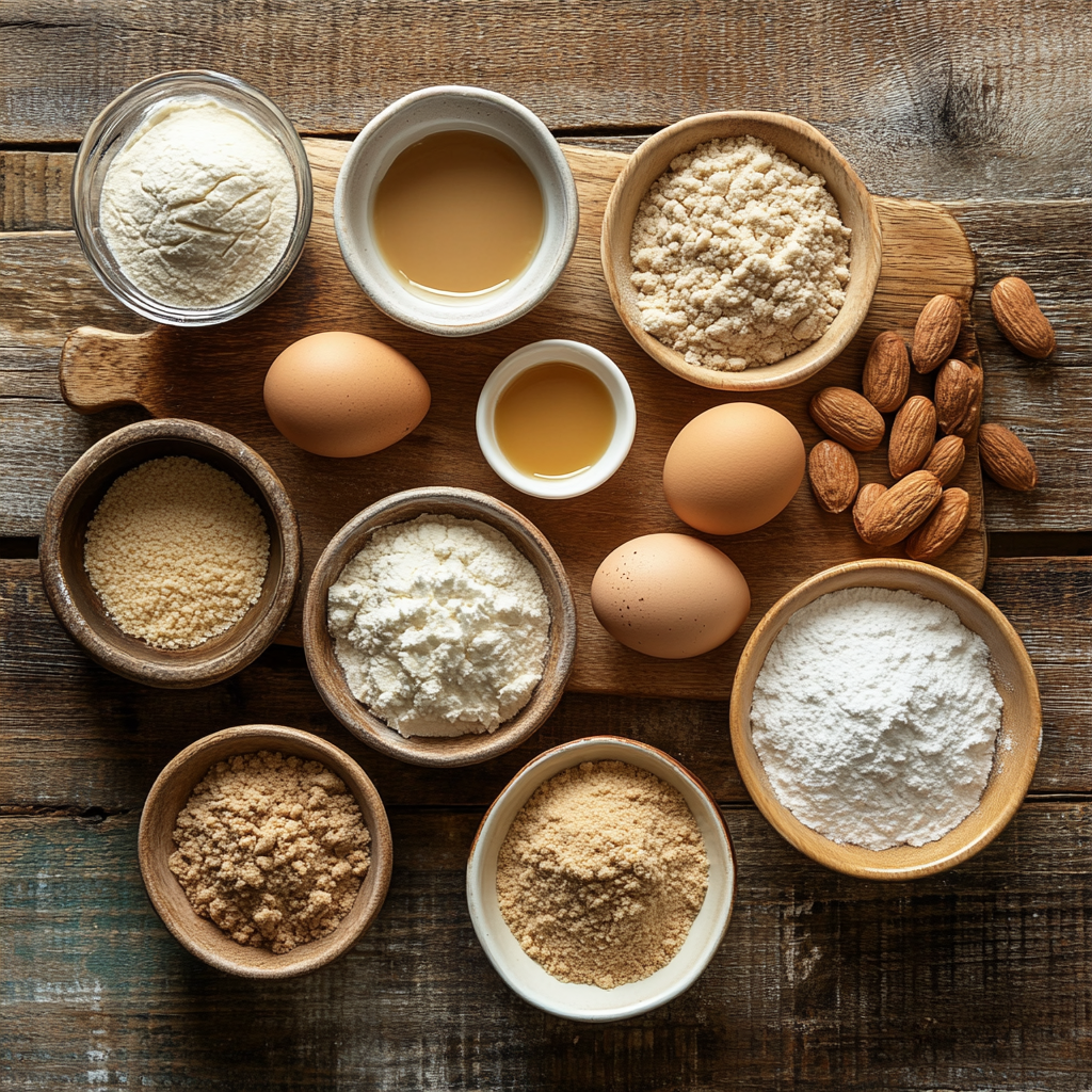 Peanut Butter Heart Cookies ingredients