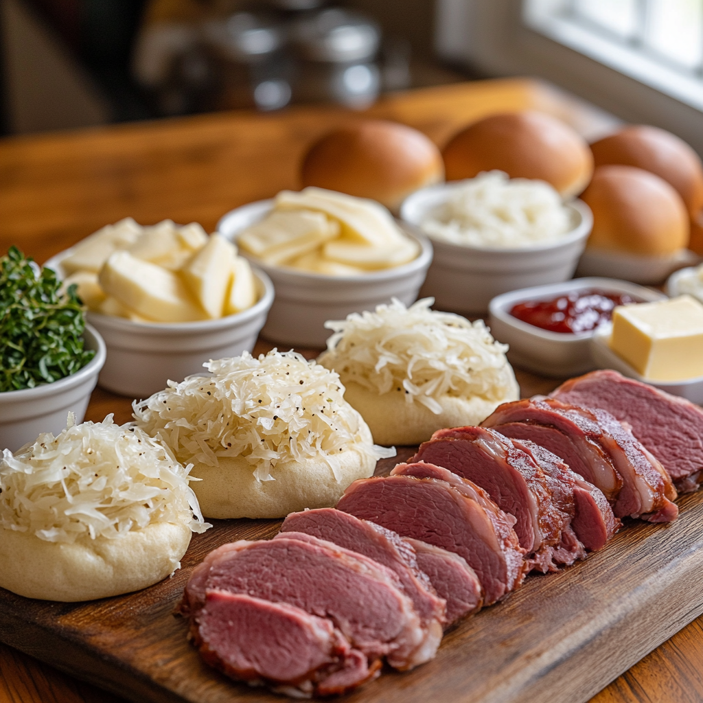 REUBEN SLIDERS ingredients