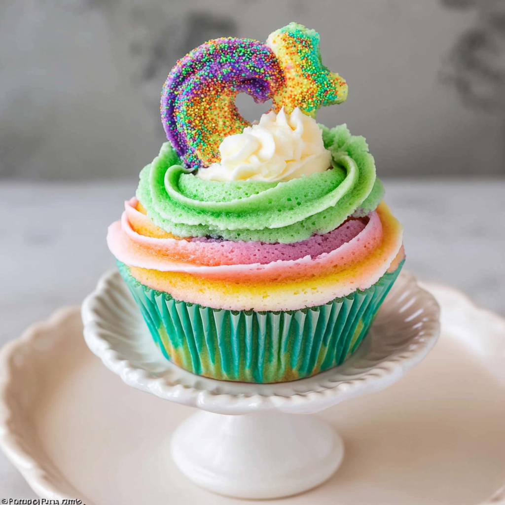 Rainbow Cupcakes