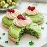 Shamrock Shake Cookies