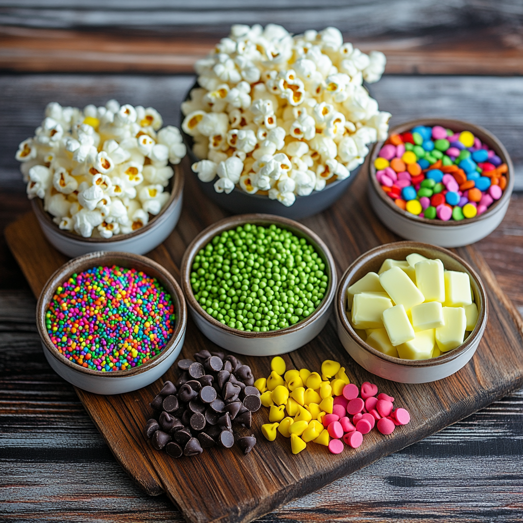 St. Patty’s Day Popcorn Bowl ingredients