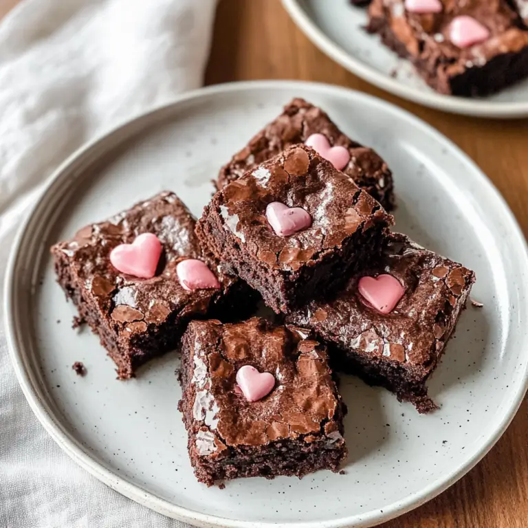 Sweetheart Brownies