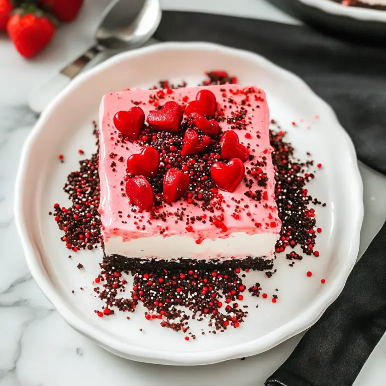 Valentine’s Day Dirt Cake