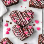 Valentine’s Day Heart-Shaped Brownies