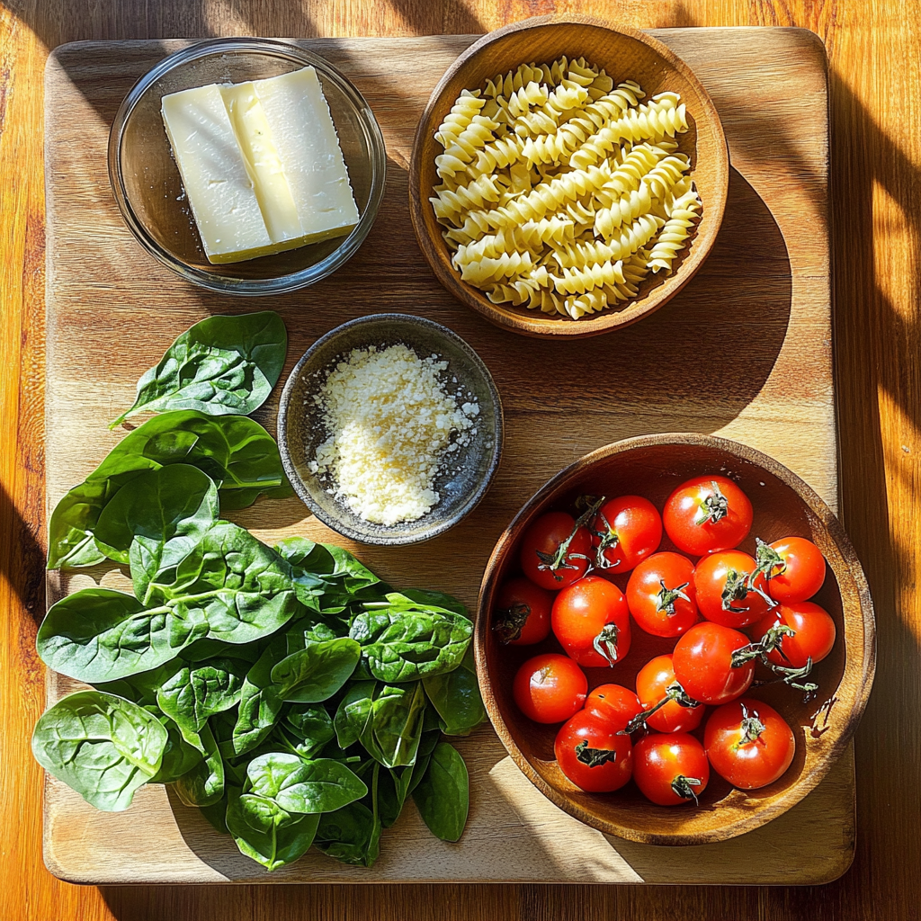 boursin cheese pasta ingredients