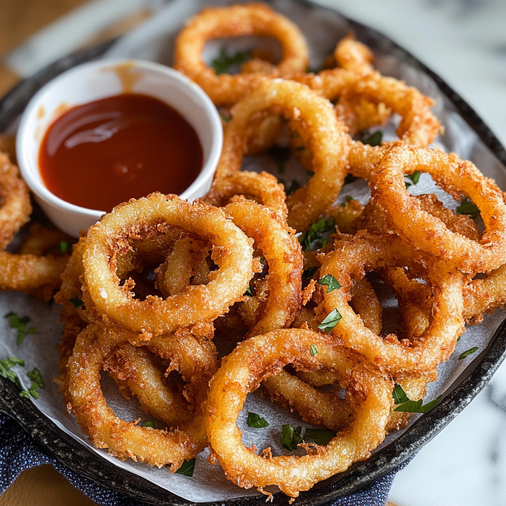 onion rings recipe