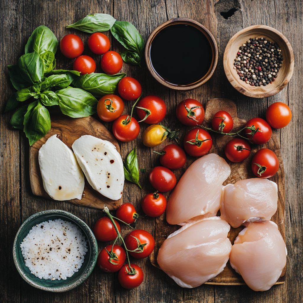 Skillet Caprese Chicken