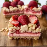 strawberry cheesecake bars