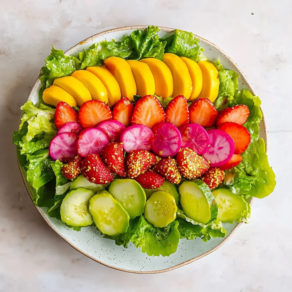 Easter Rainbow Salad