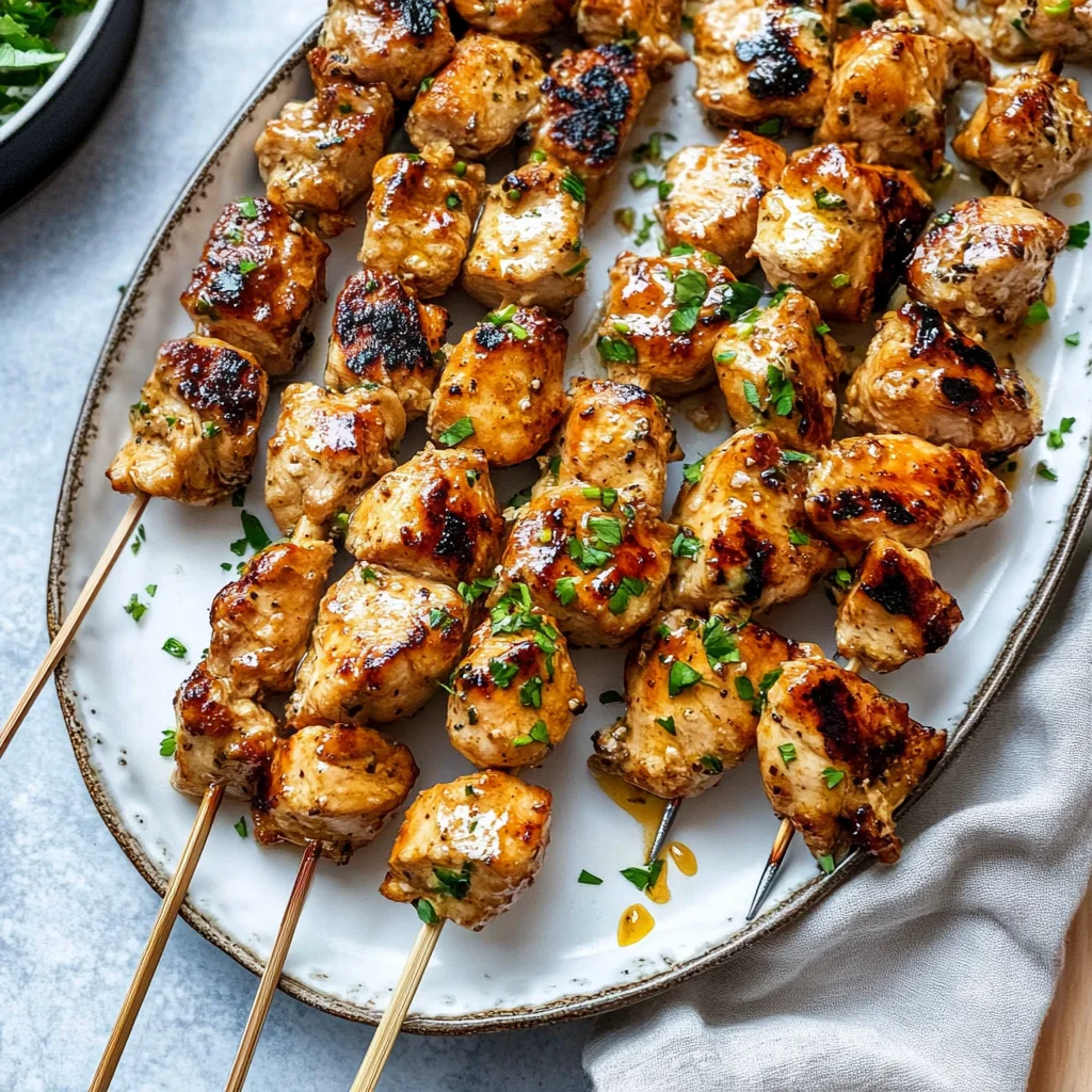 chicken skewers