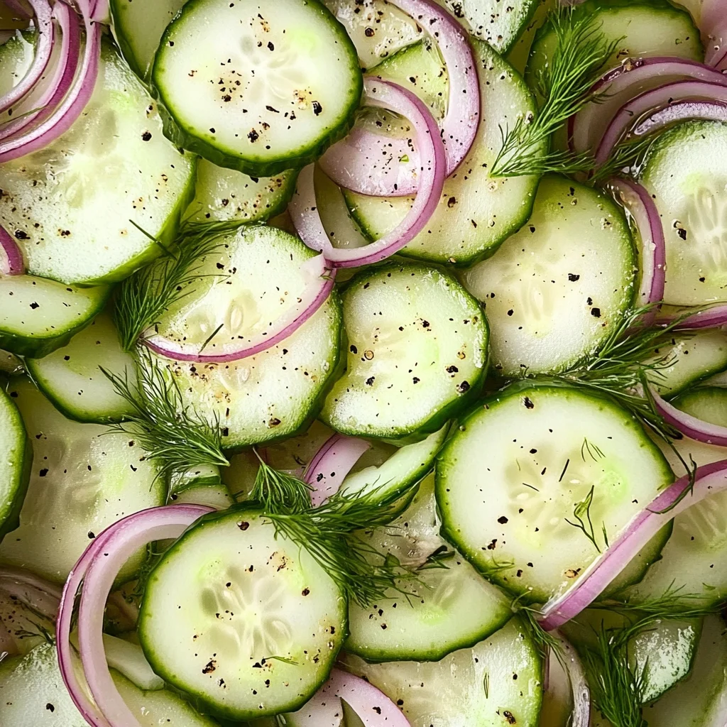 cucumber vinegar salad
