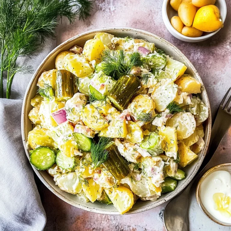 dill pickle potato salad