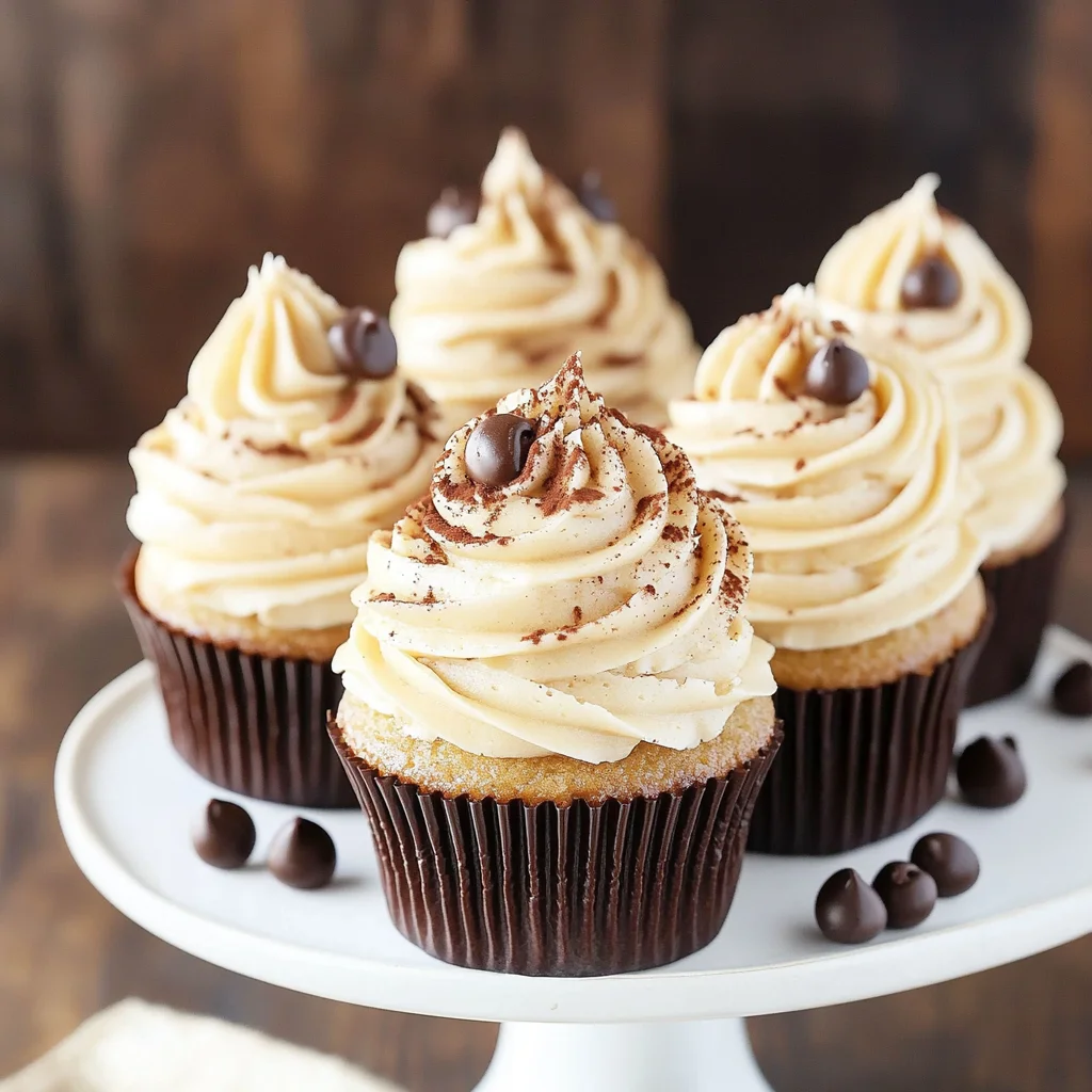 Chocolate Tiramisu Cupcakes