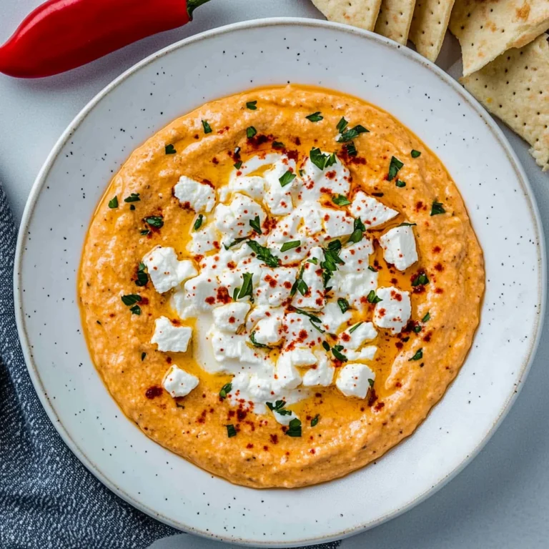 Greek Spicy Feta Dip (Tirokafteri)