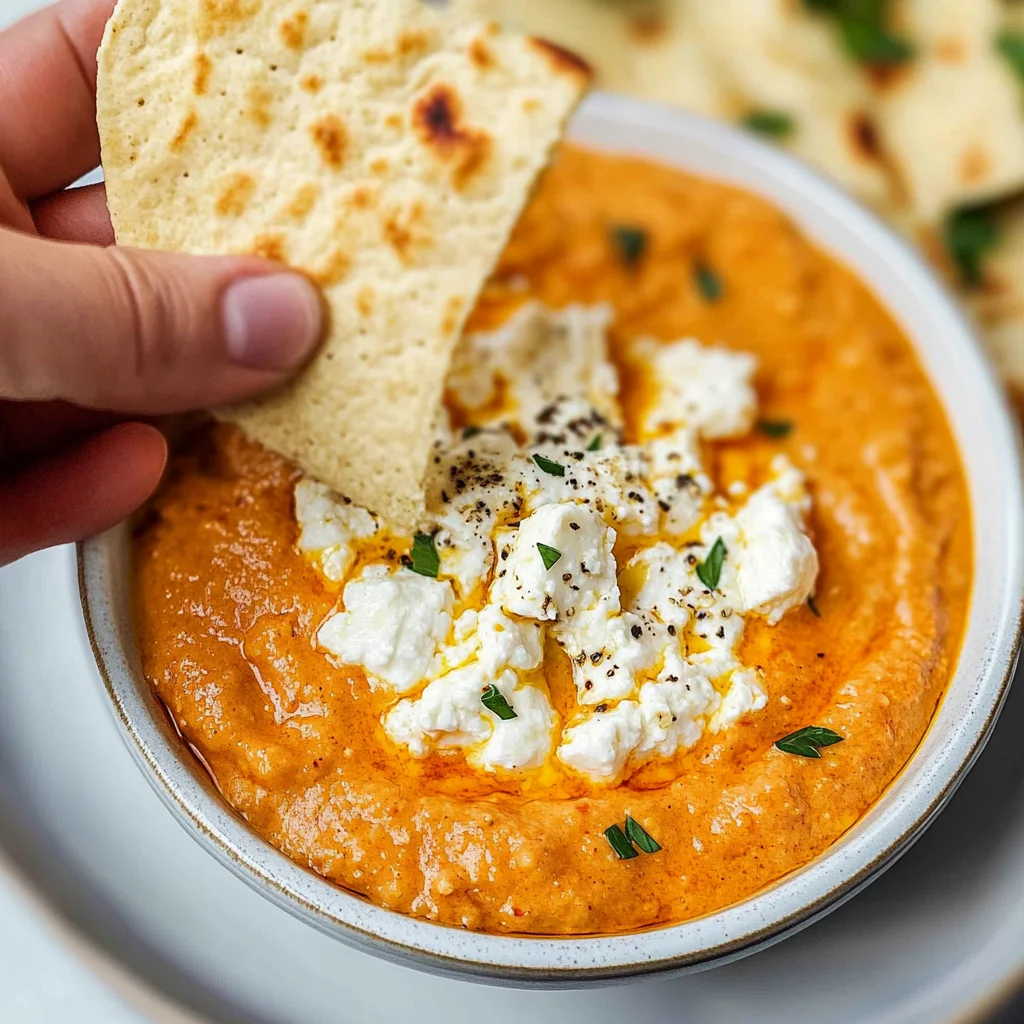 Greek Spicy Feta Dip (Tirokafteri)