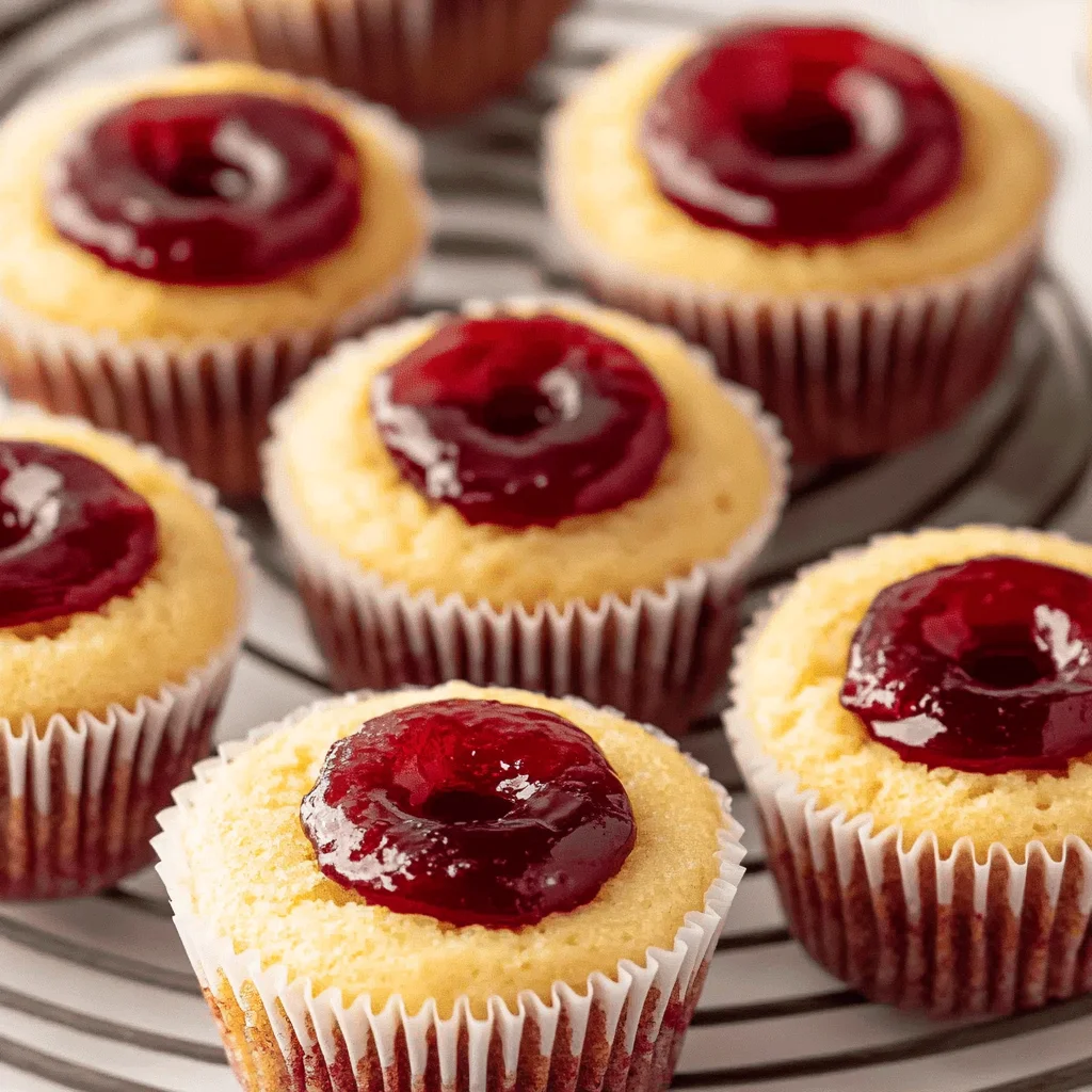 Jelly Doughnut Muffins