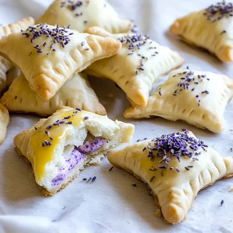 Lemon Lavender Hamantaschen