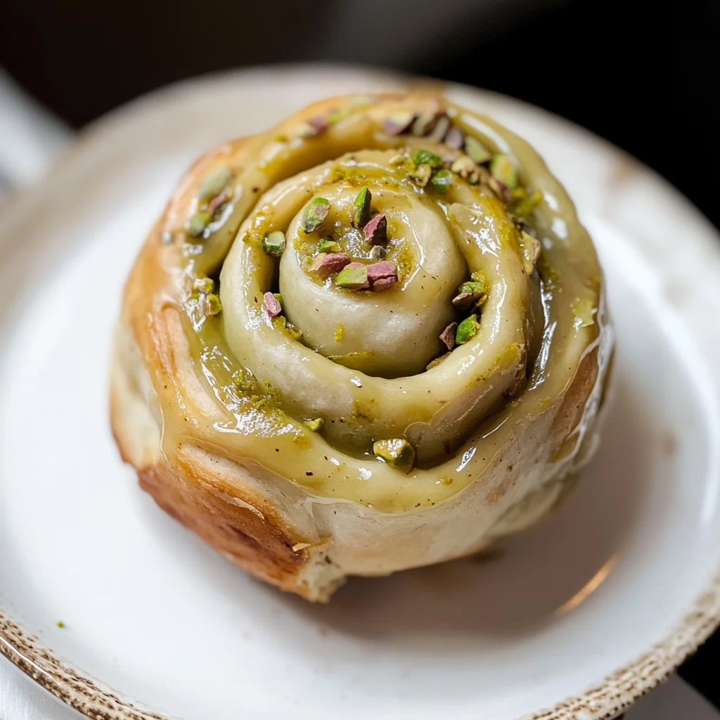 Small Batch Vegan Pistachio Sweet Rolls