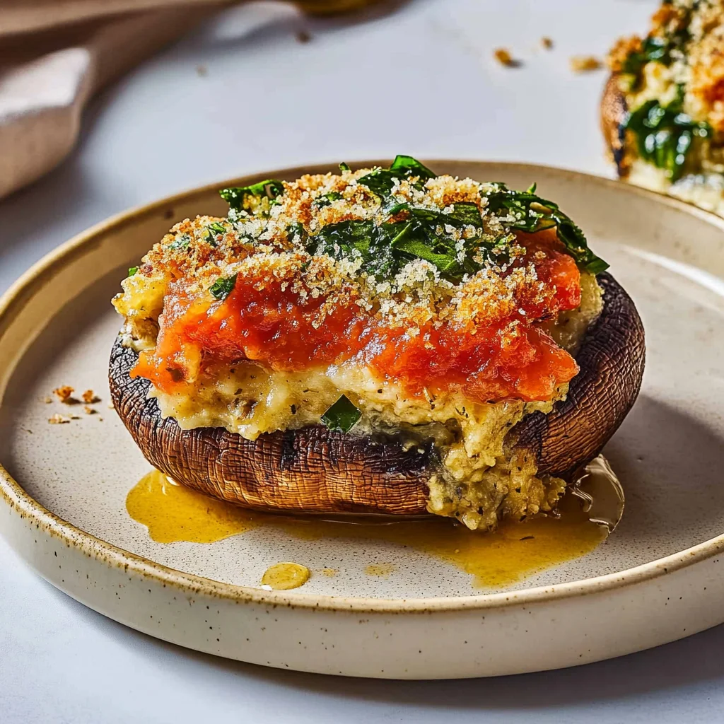 Stuffed Portobello Mushrooms