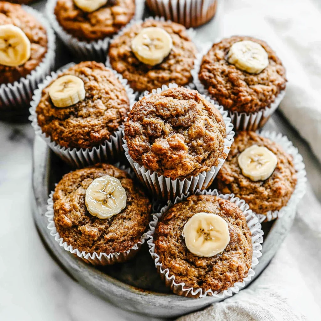 banana bread muffins