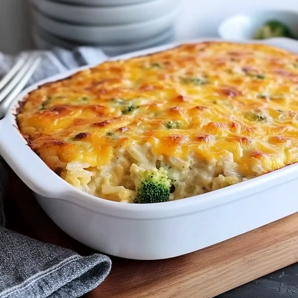 broccoli chicken rice casserole