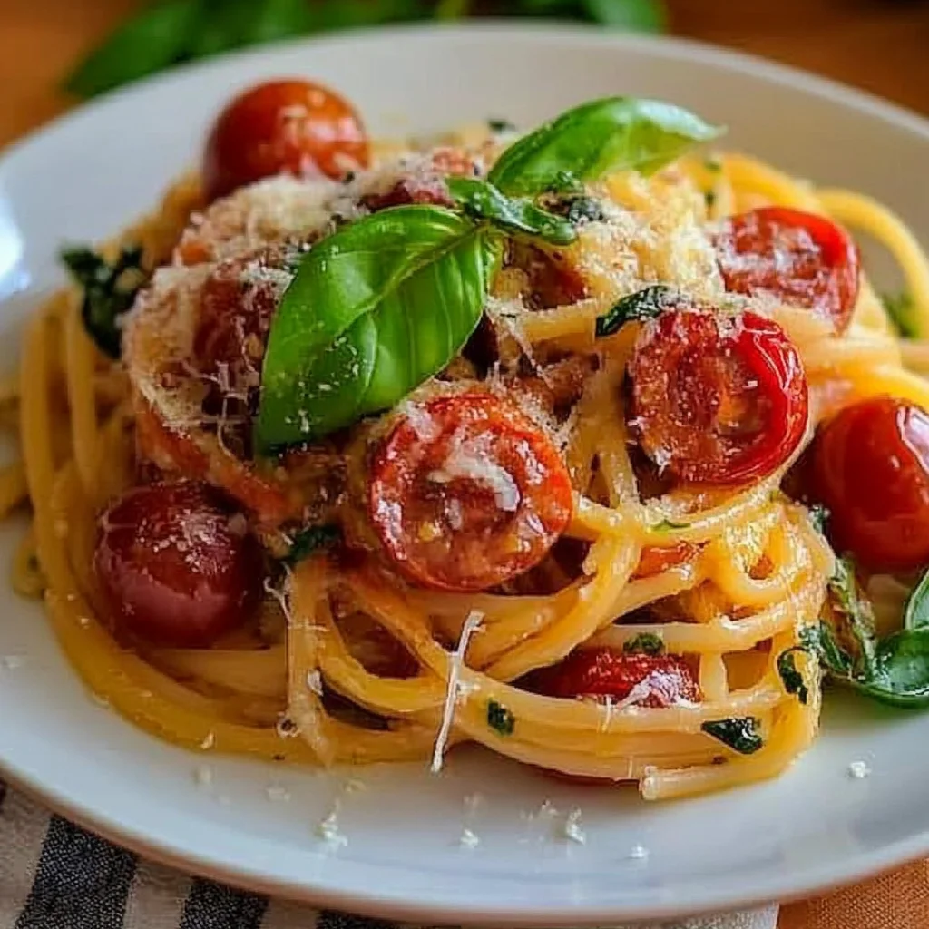 cherry tomato pasta