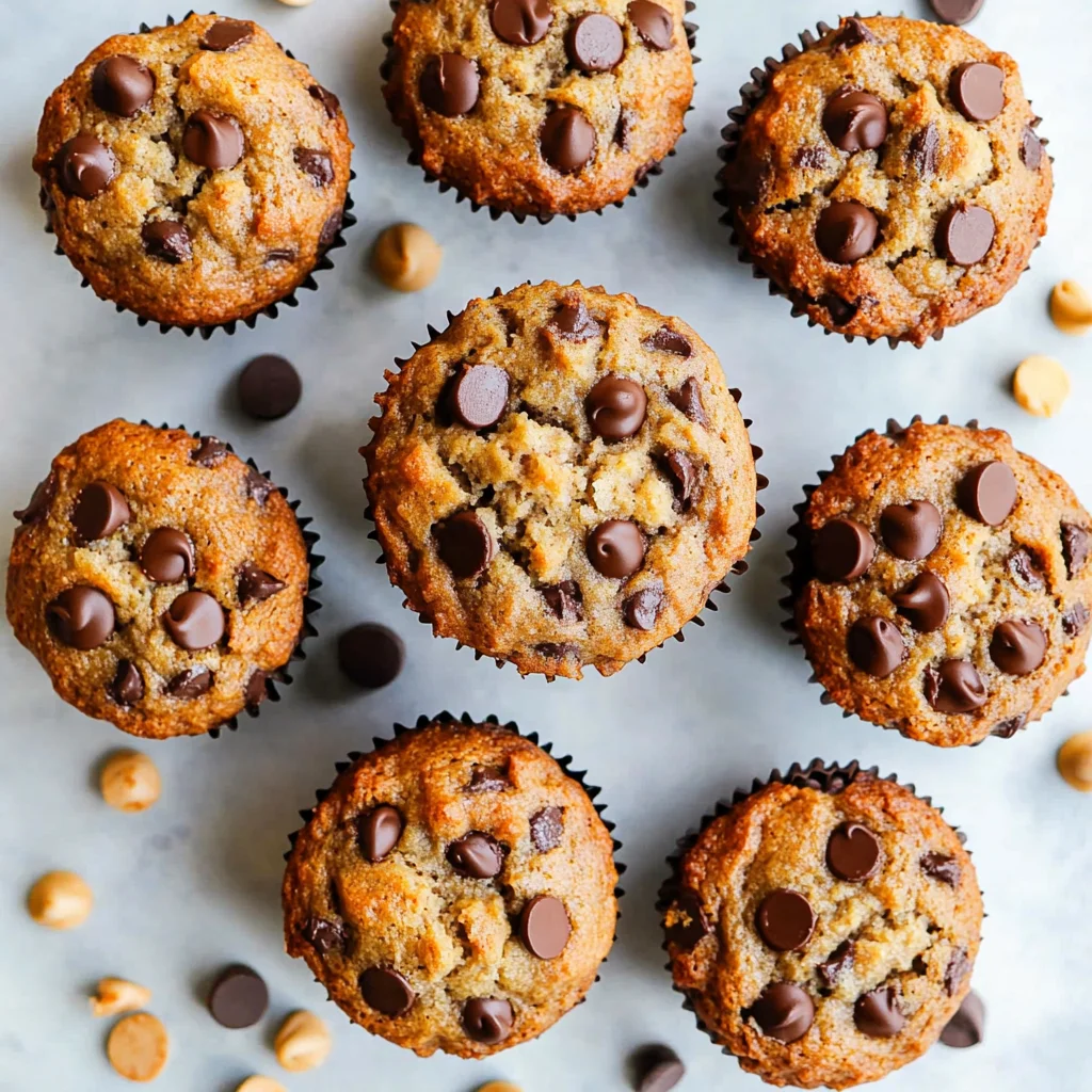 chocolate chip banana bread muffins