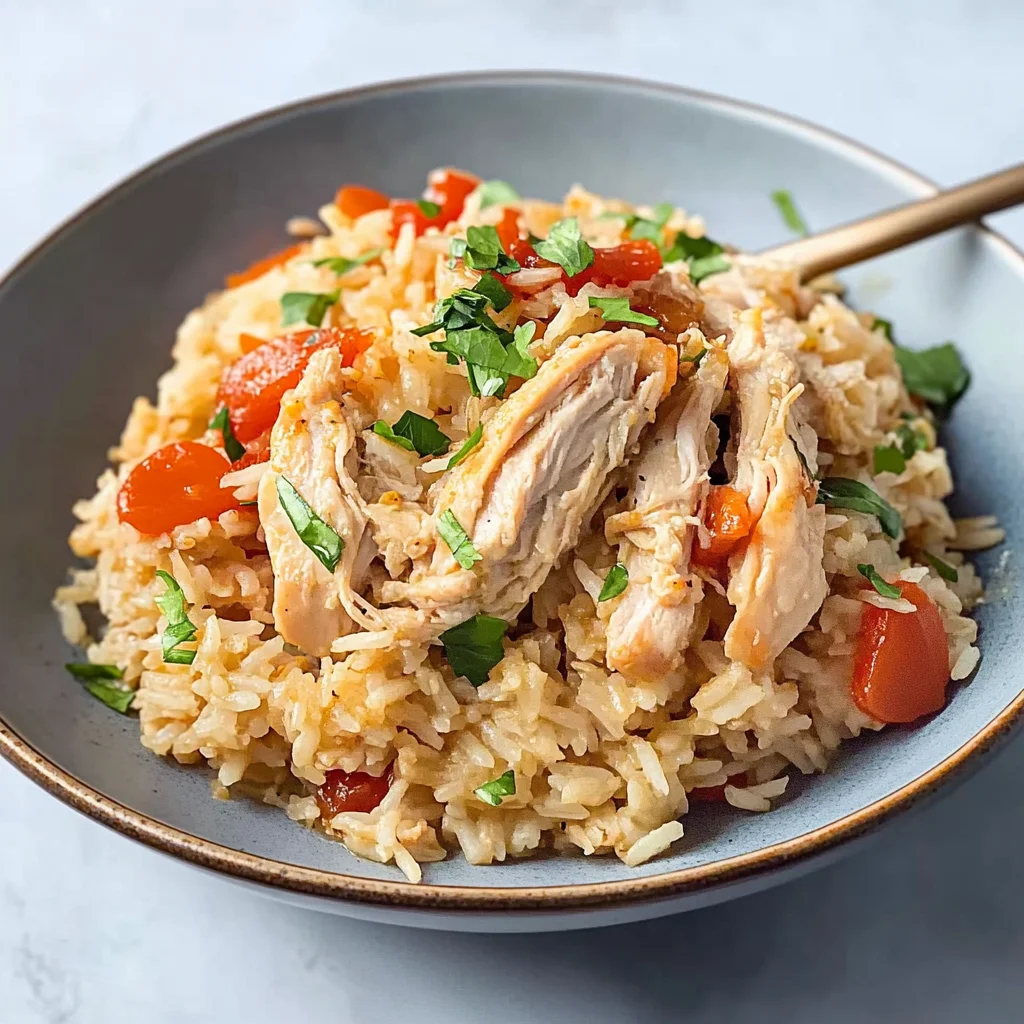 instant pot chicken and rice