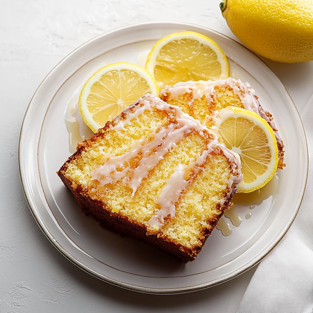 lemon drizzle cake