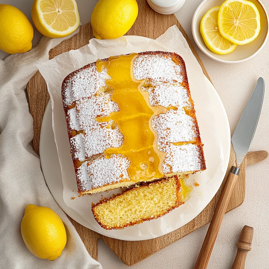 lemon drizzle cake
