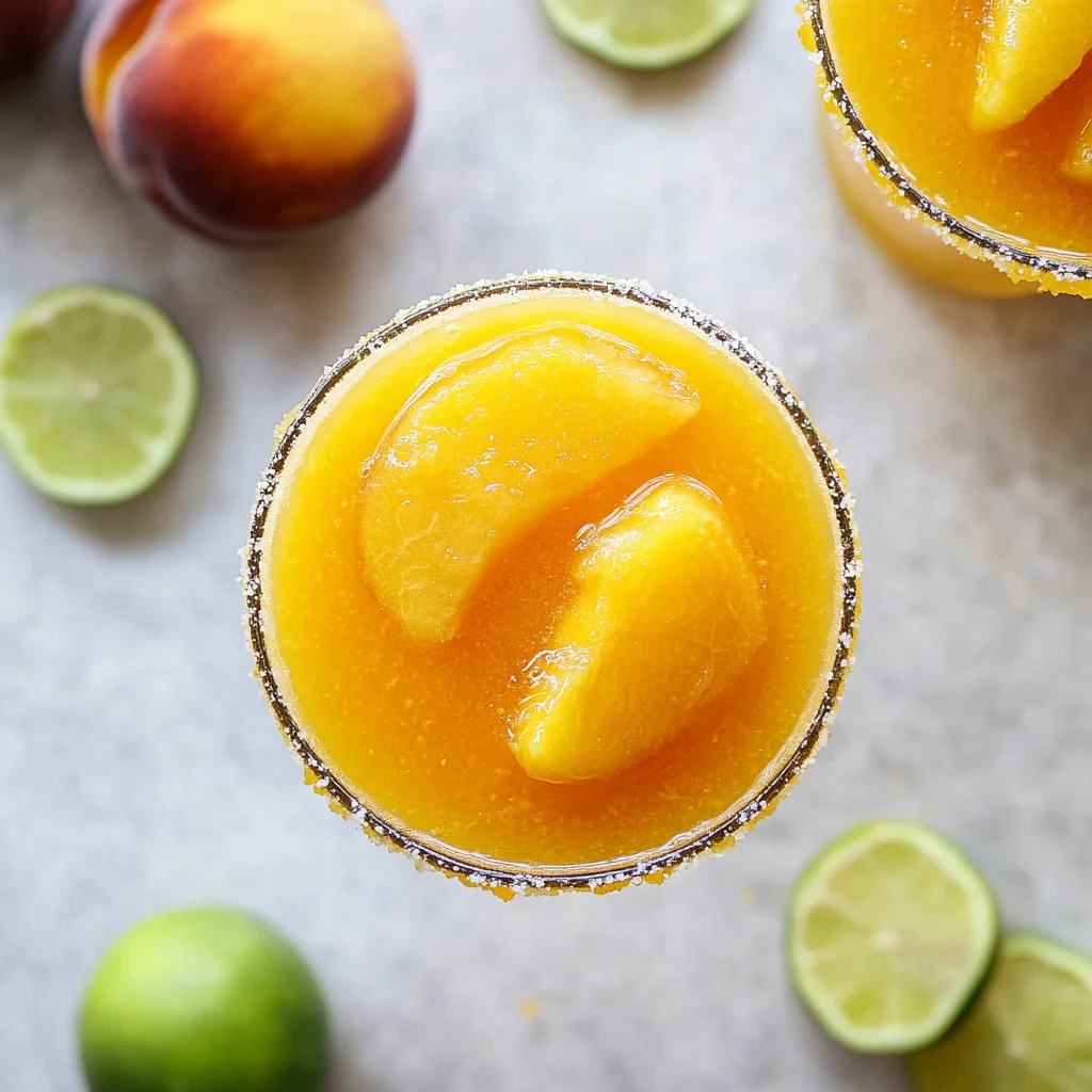 peach margarita