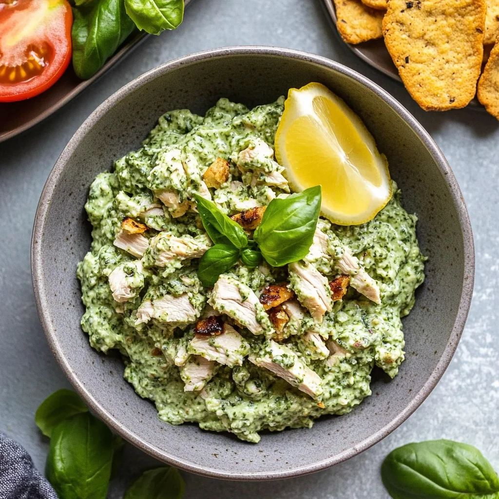 pesto chicken salad