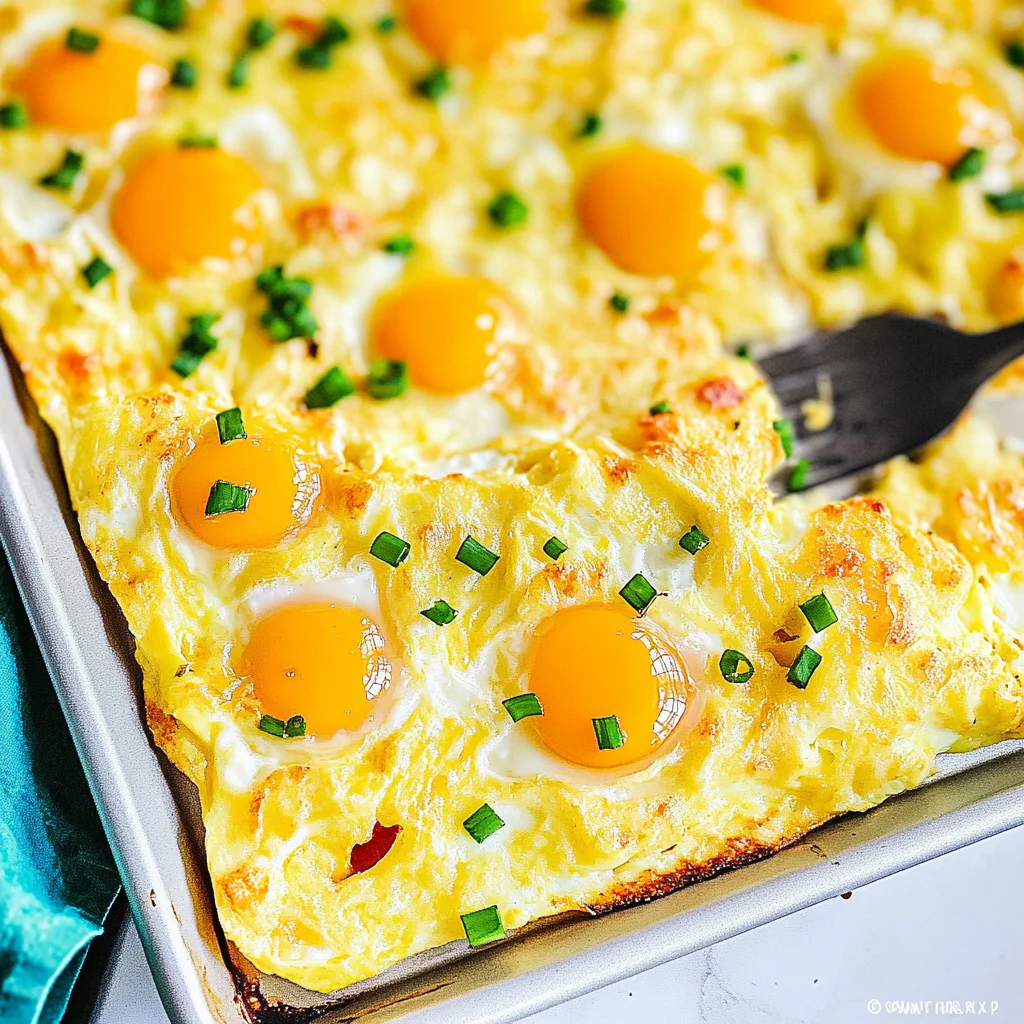 sheet pan eggs