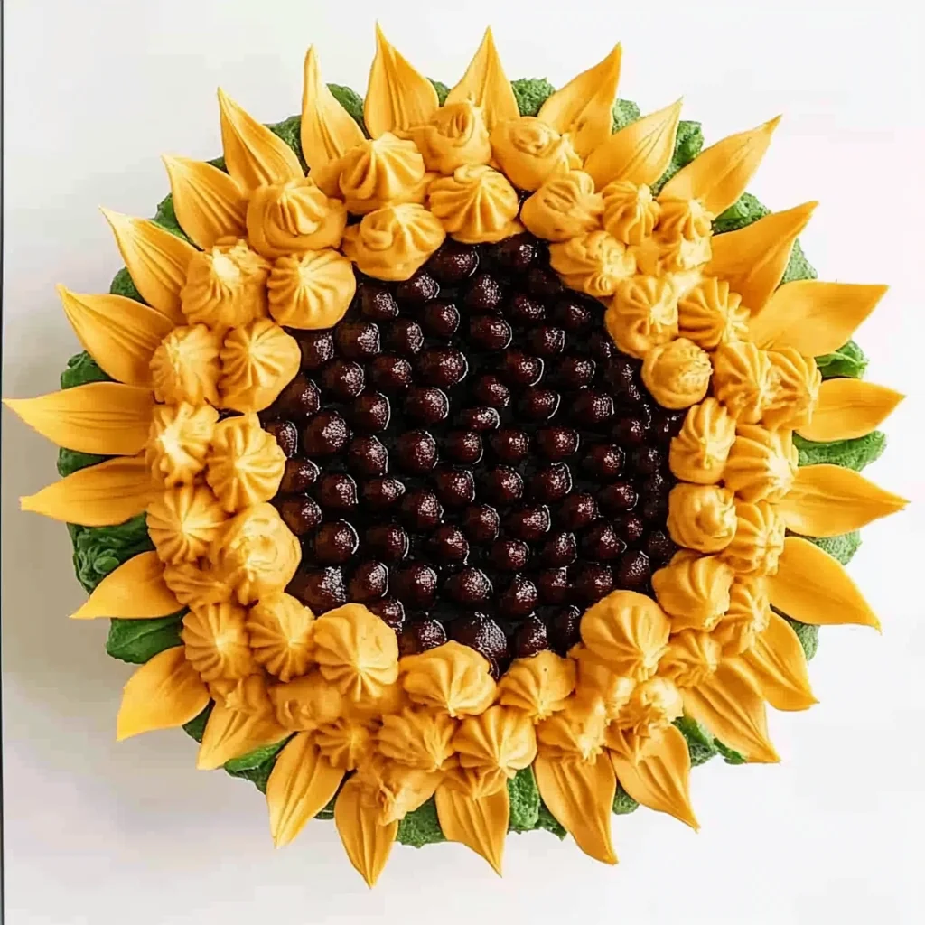 sunflower cake