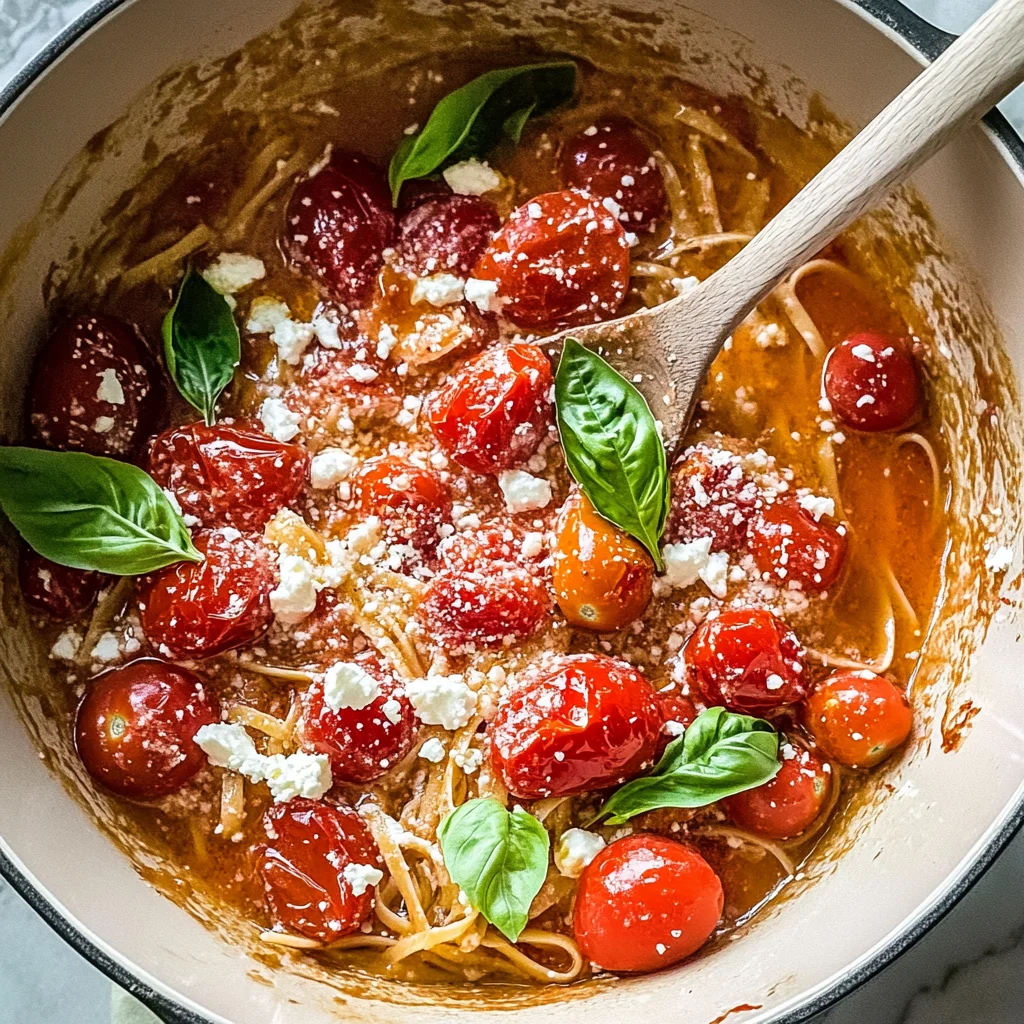 tomato feta pasta