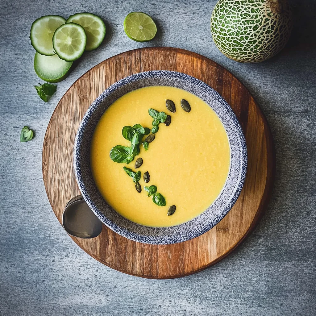 Cantaloupe Gazpacho