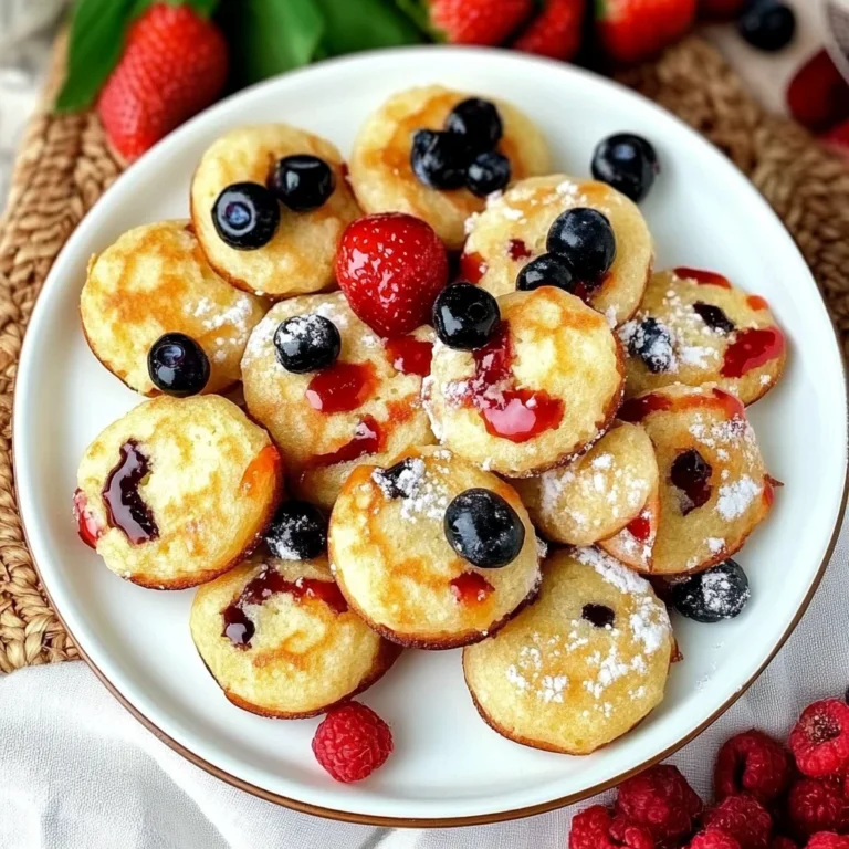 Mini Pancake Muffins