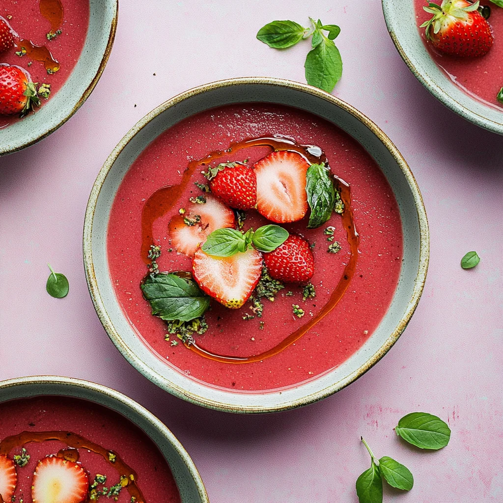Strawberry Watermelon Gazpacho