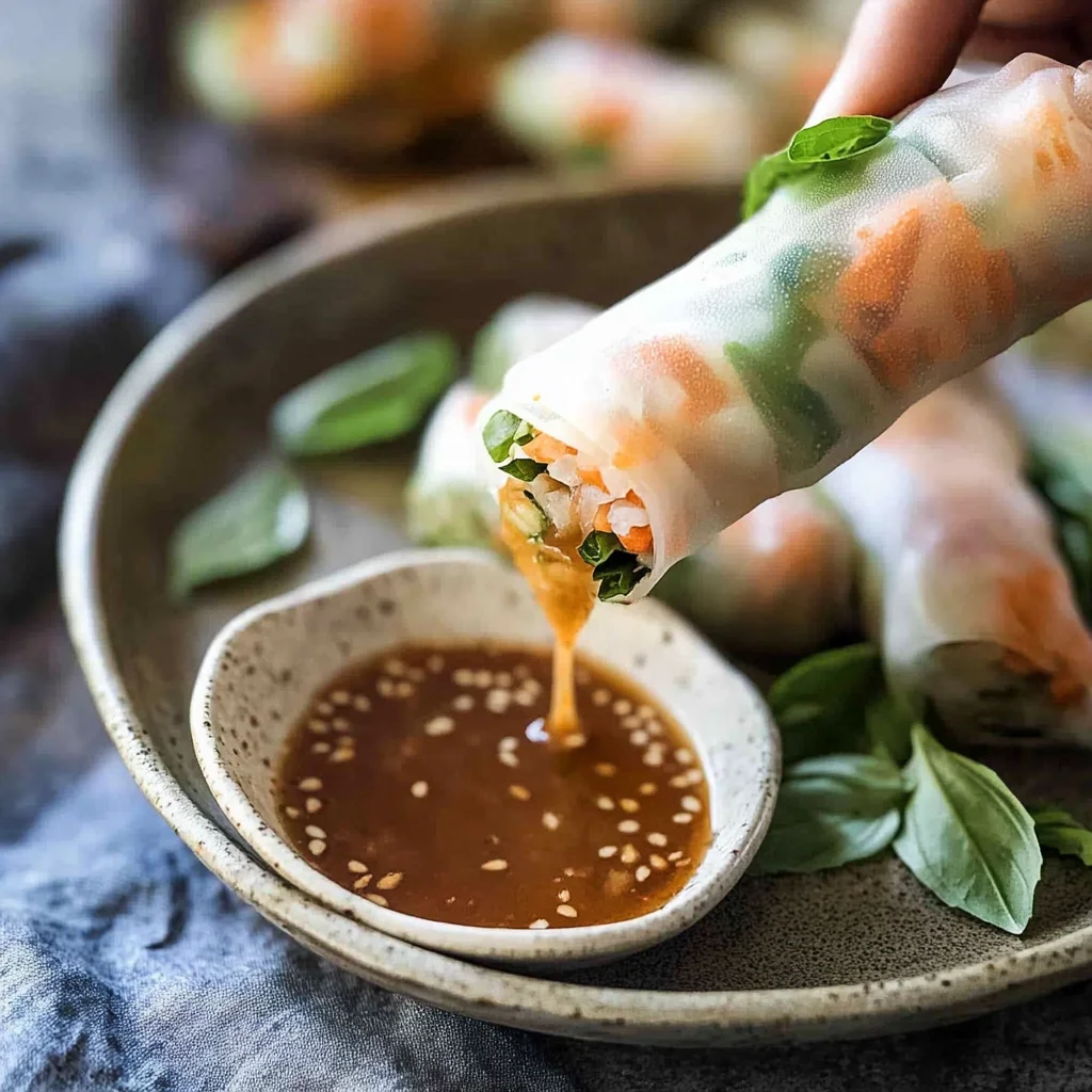 Vietnamese Rice Paper Rolls