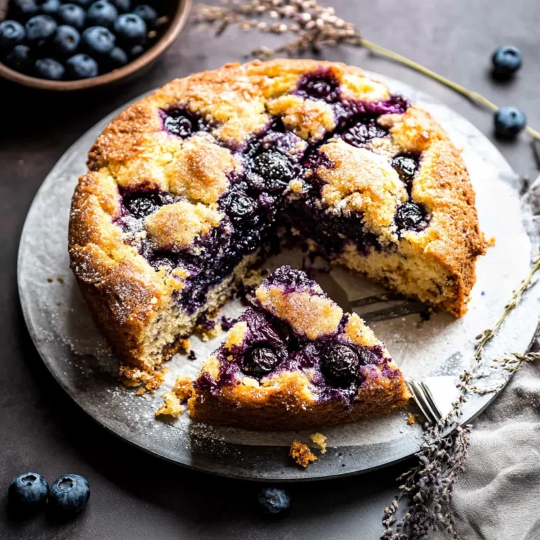 blueberry sour cream coffee cake