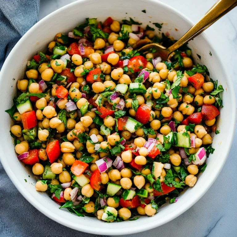 chick pea salad
