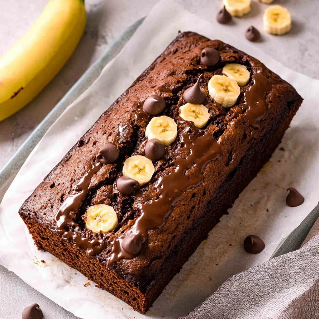 chocolate banana bread