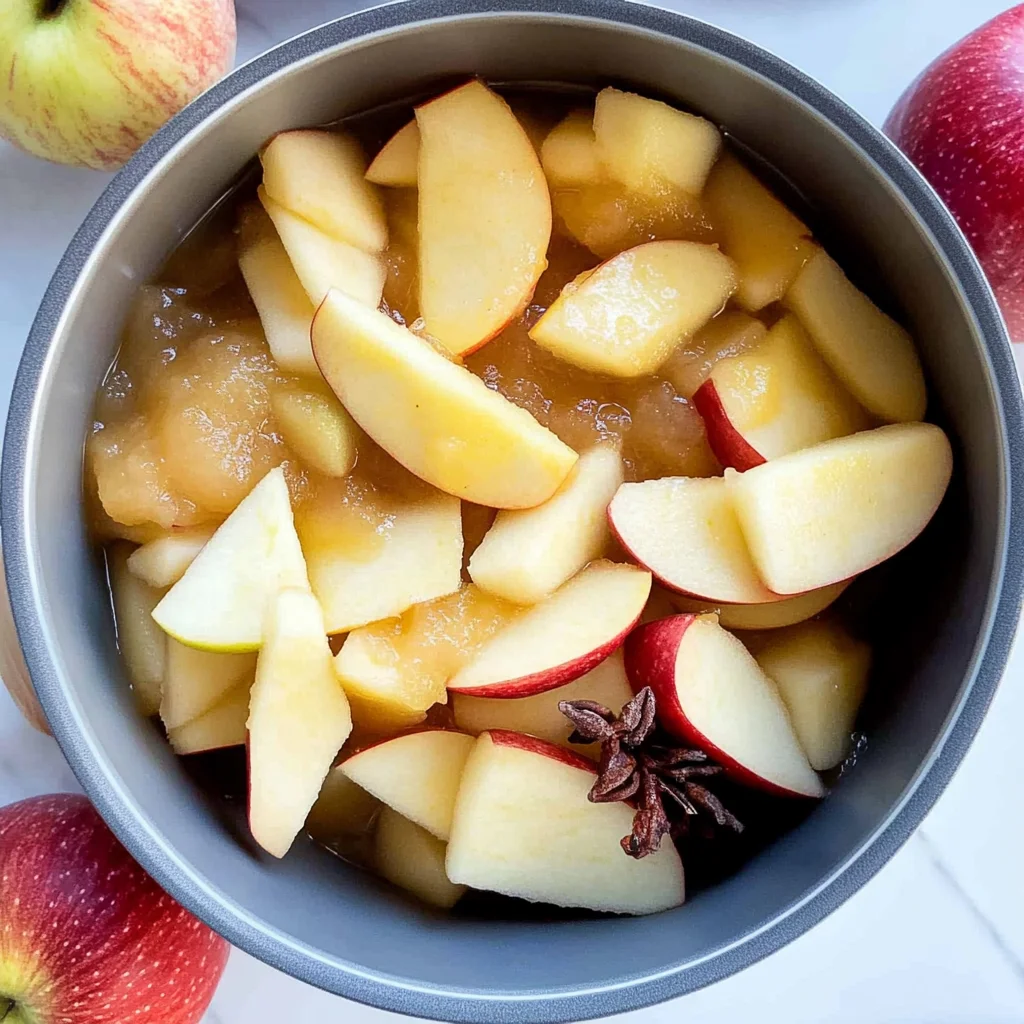 homemade applesauce