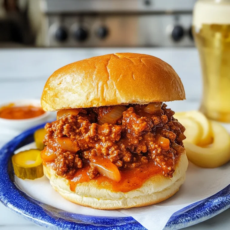 sloppy joes recipe